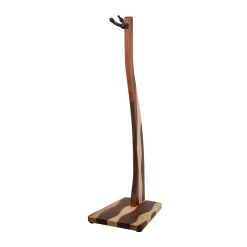 Zither Handcrafted Solid Wood Violin/Viola Stand with Bow Holder